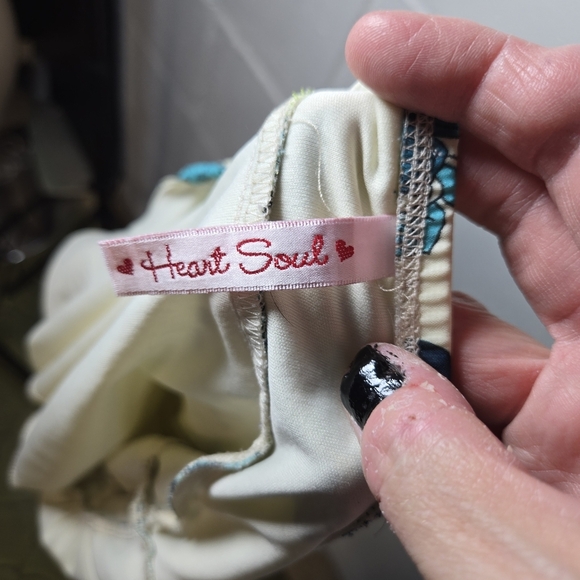 Vtg 90s Y2k Floral Fairy Coquette Halter Top - Picture 3 of 9